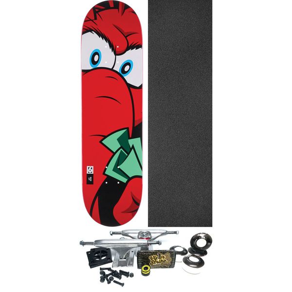Birdhouse Skateboards David Loy Big Head XL Skateboard Deck - 8.5" x 32" - Complete Skateboard Bundle